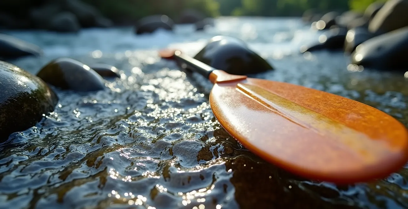 Kajak op de Ourthe tussen steile rotswanden