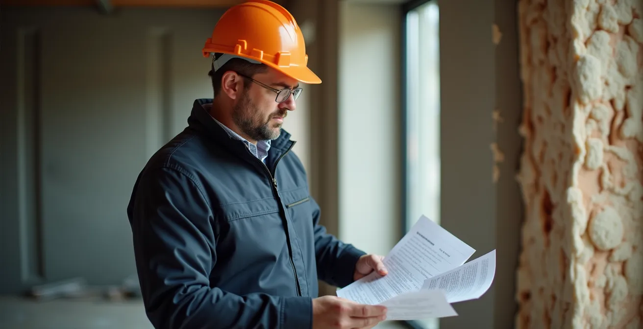 EPB-verslaggever met checklist voor BEN-woning certificering