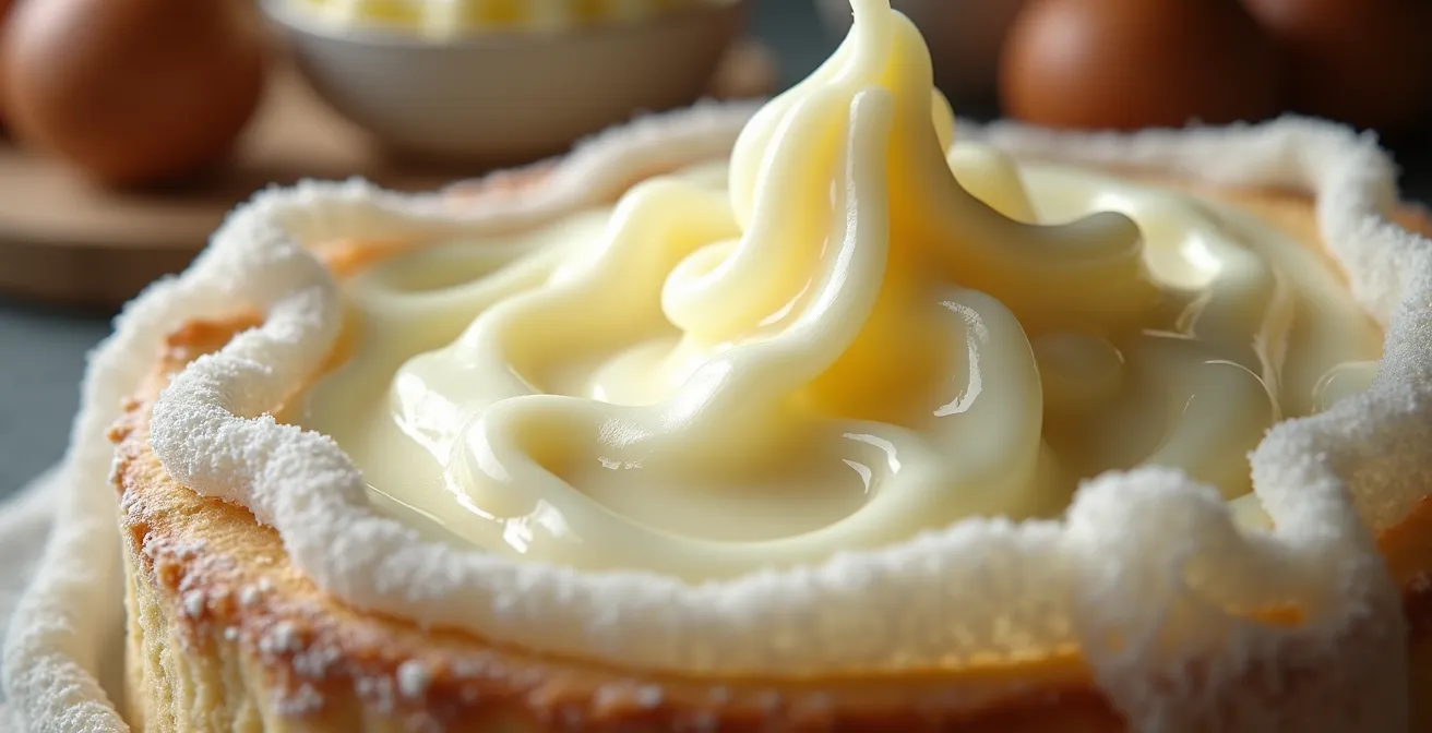 Close-up van verse matten uitlekkend in neteldoeken in traditionele keuken