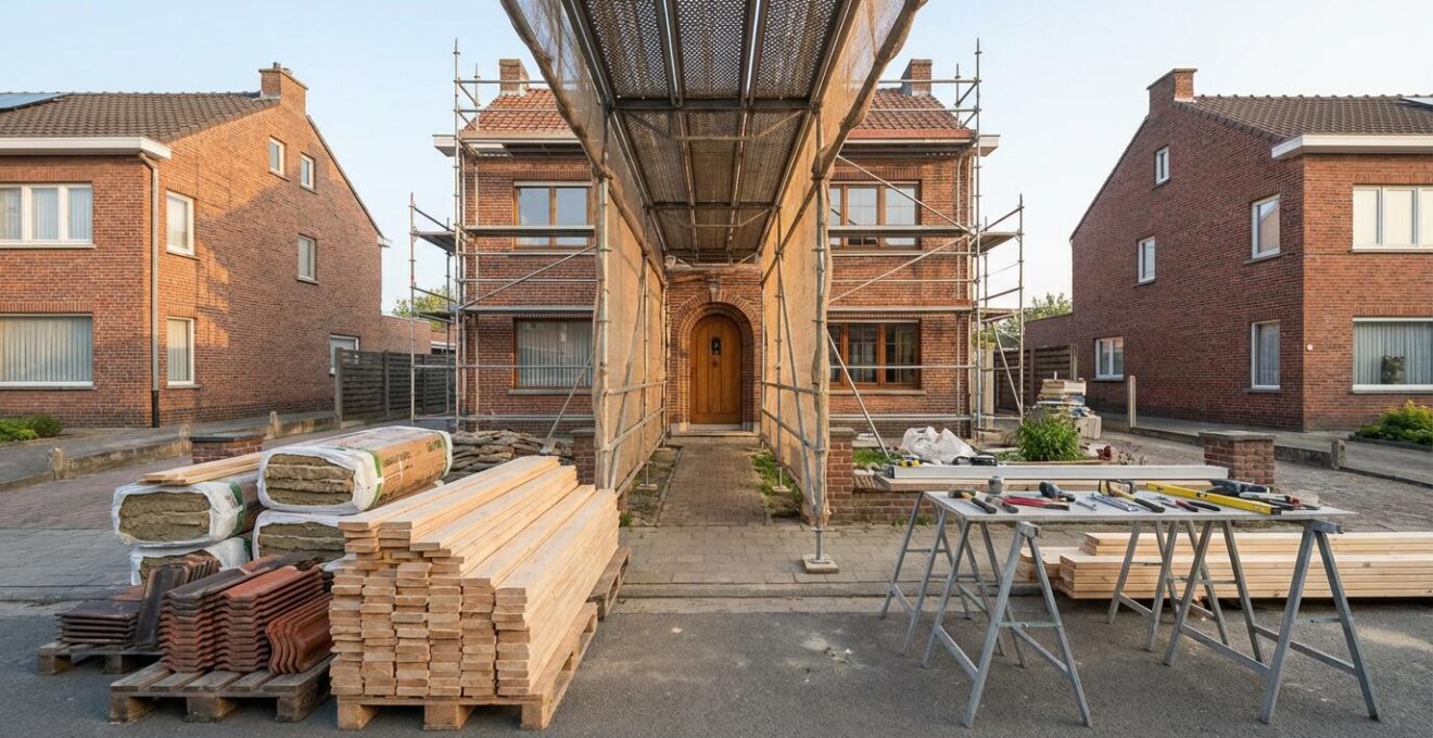 Visueel stappenplan voor het aanvragen van renovatiepremies in Vlaanderen